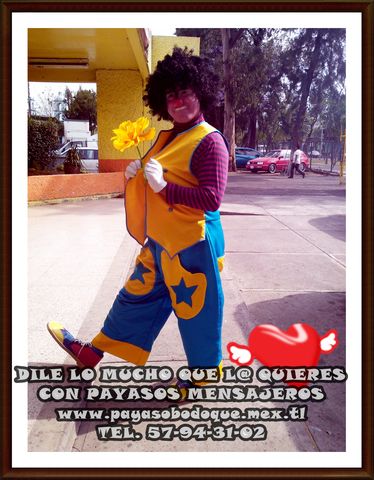 PAYASO PARA TELEGRAMA CANTADO